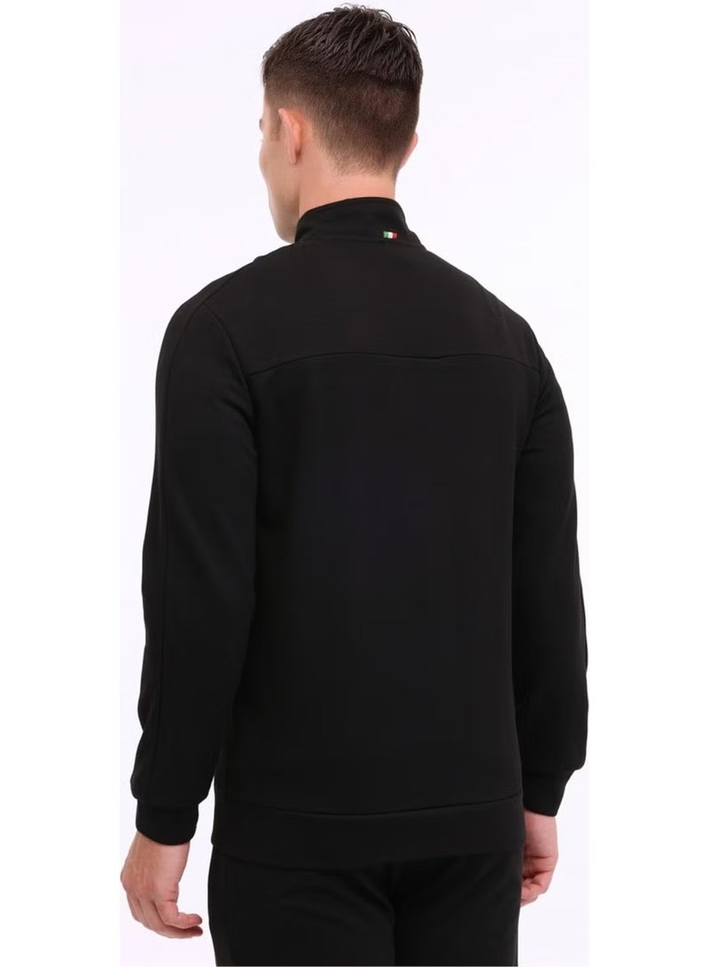 LUMBERJACK A10188807108010 4W ml Renato 18ITL1013 4pr Black Men's Sweatshirt - Image 2